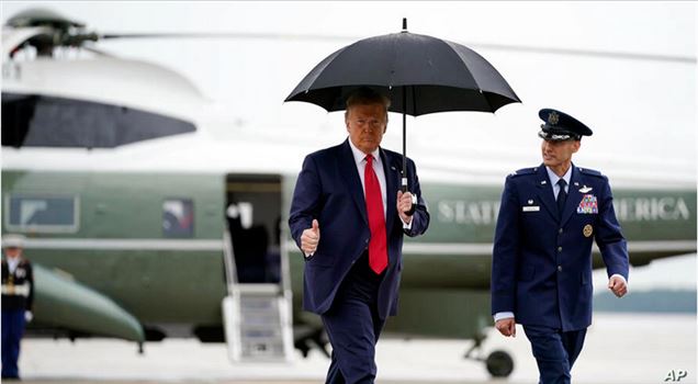 2020-06-21_021906.png - پرزیدنت ترامپ در جمع هزاران حامی خود در اُکلاهما\r\n۳۱ خرداد ۱۳۹۹