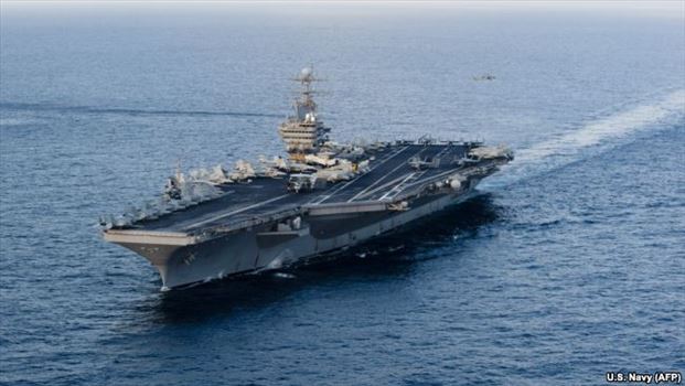 67E72FC7-63BB-452B-AE04-706AFE7CDD4B_cx0_cy2_cw0_w650_r1_s.jpg - جان بولتون، مشاور امنیت ملی کاخ سفید، روز ۱۵ اردیبهشت اعلام کرد که این کشور ناو آبراهام لینکلن و بمب‌افکن‌های بی- ۵۲ را به خلیج فارس اعزام کرده است تا پیامی «روشن و عاری از سوءتفاهم» به ایران داده باشد.