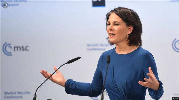 2022-03-19_231028.png - شنبه ۲۸ اسفند ۱۴۰۰ ایران ۲۳:۰۶ \r\nآنالنا بربوک، وزیر خارجه دولت فدرال آلمان - آرشیو\r\n\r\nوزیر خارجه آلمان:  در مساله جنگ و صلح نباید بی‌طرف بمانیم