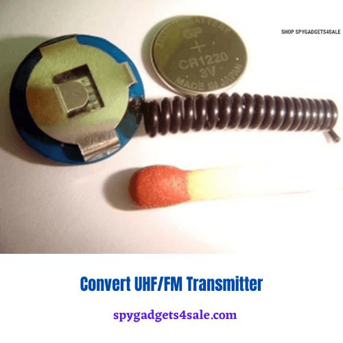 Convert UHF/FM Transmitter The leading digital spy gear platform of SpyGadgets4Sale furnishes cutting-edge technology and investigative gadget like Convert UHF/FM Transmitter. For more visit: https://spygadgets4sale.com/mini-audio-007-transmitters/
 by SpyGadgets4Sale