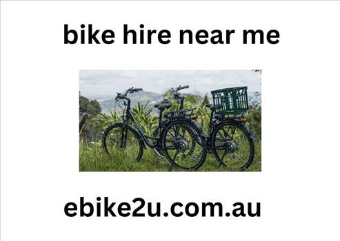 bike hire near me.gif by Ebike2u