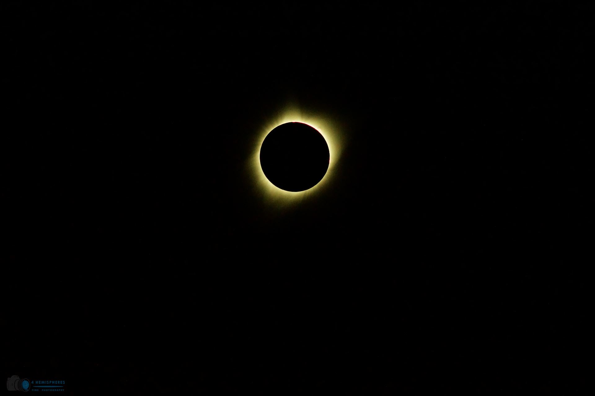 Corona 2 The corona and its flares remain visible throughout totality.  by 4 Hemispheres Photography