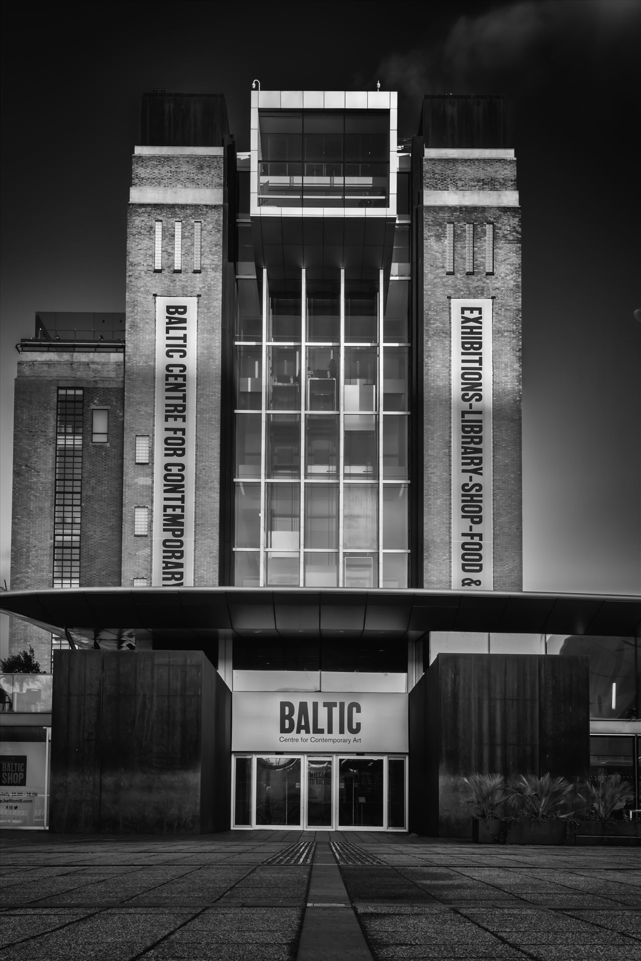 The Baltic arts centre The Baltic centre for contemporary arts was opened in 2002 & is housed in a converted flour mill that was originally opened in 1950 by Rank Hovis. by philreay