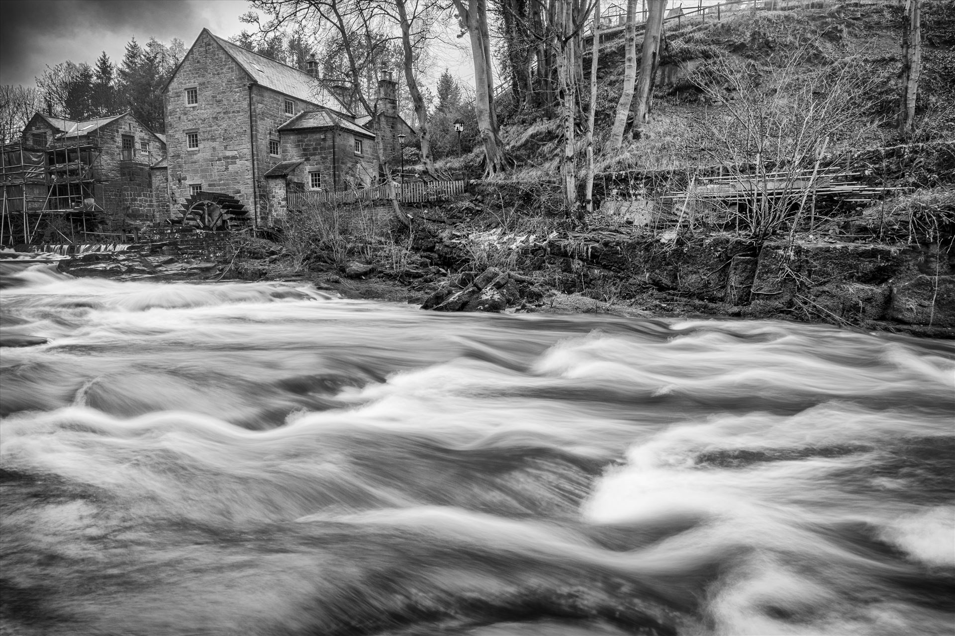 Thrum Mill, Rothbury Thrum Mill is situated on the river Coquet just to the east of Rothbury. The building dates back to 1665, but has not worked as a mill for many years. The tiny hamlet of Thrum was originally the habitation of mill workers. by philreay