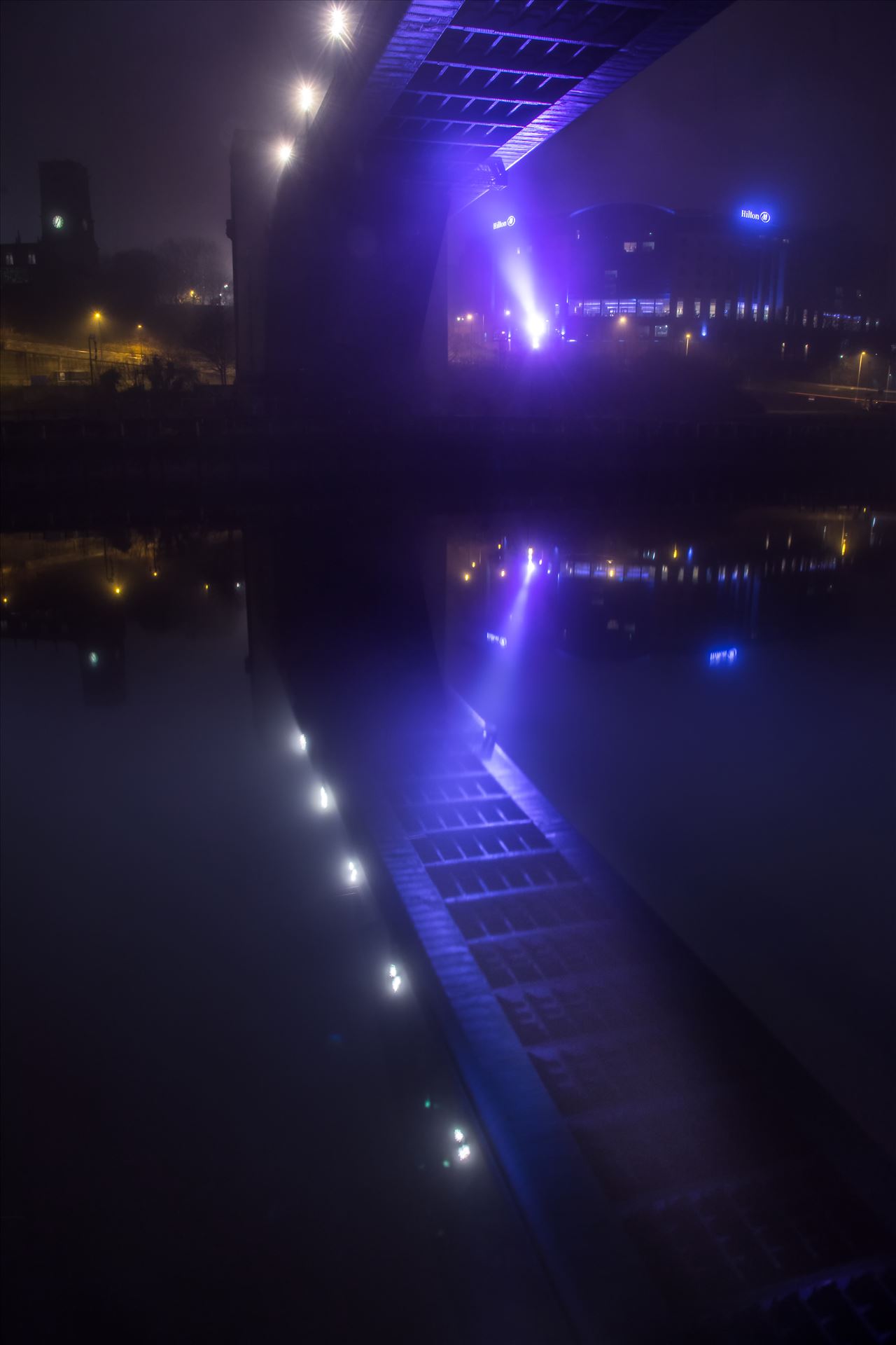 Fog on the Tyne 2 Shot on the quayside at Newcastle early one foggy morning by philreay