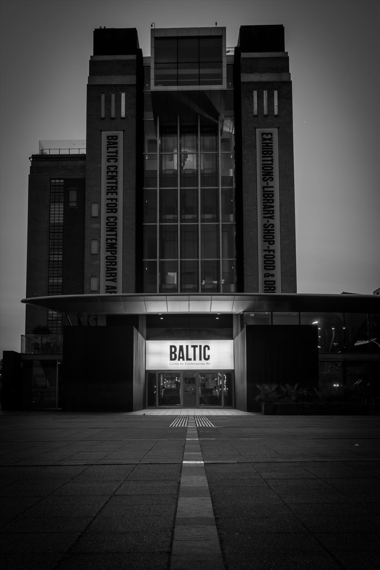 The Baltic arts centre The Baltic centre for contemporary arts was opened in 2002 & is housed in a converted flour mill that was originally opened in 1950 by Rank Hovis. by philreay