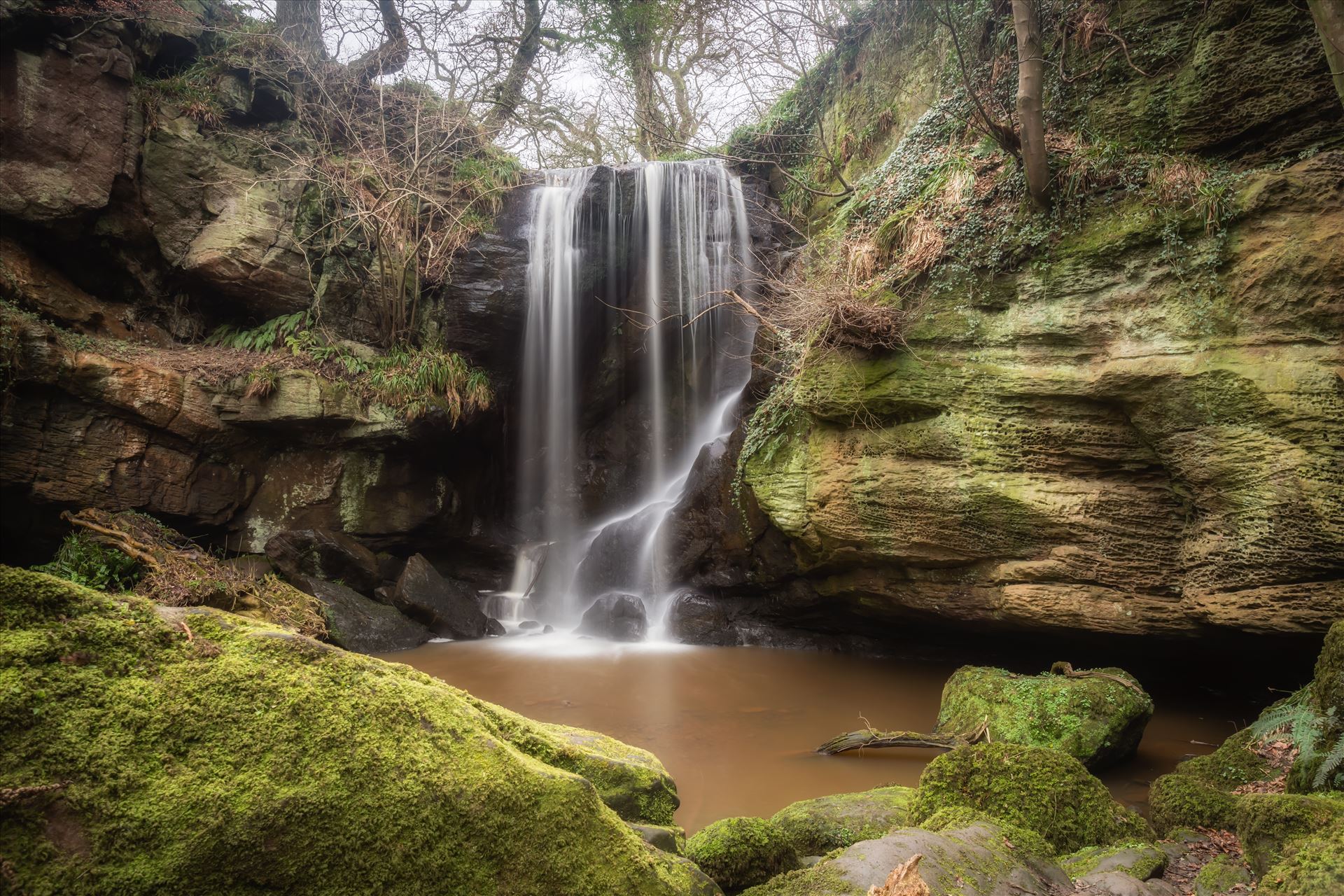 Roughing Linn, Northumberland. Tucked away in north Northumberland is this hidden gem that is Roughting Linn waterfall. by philreay