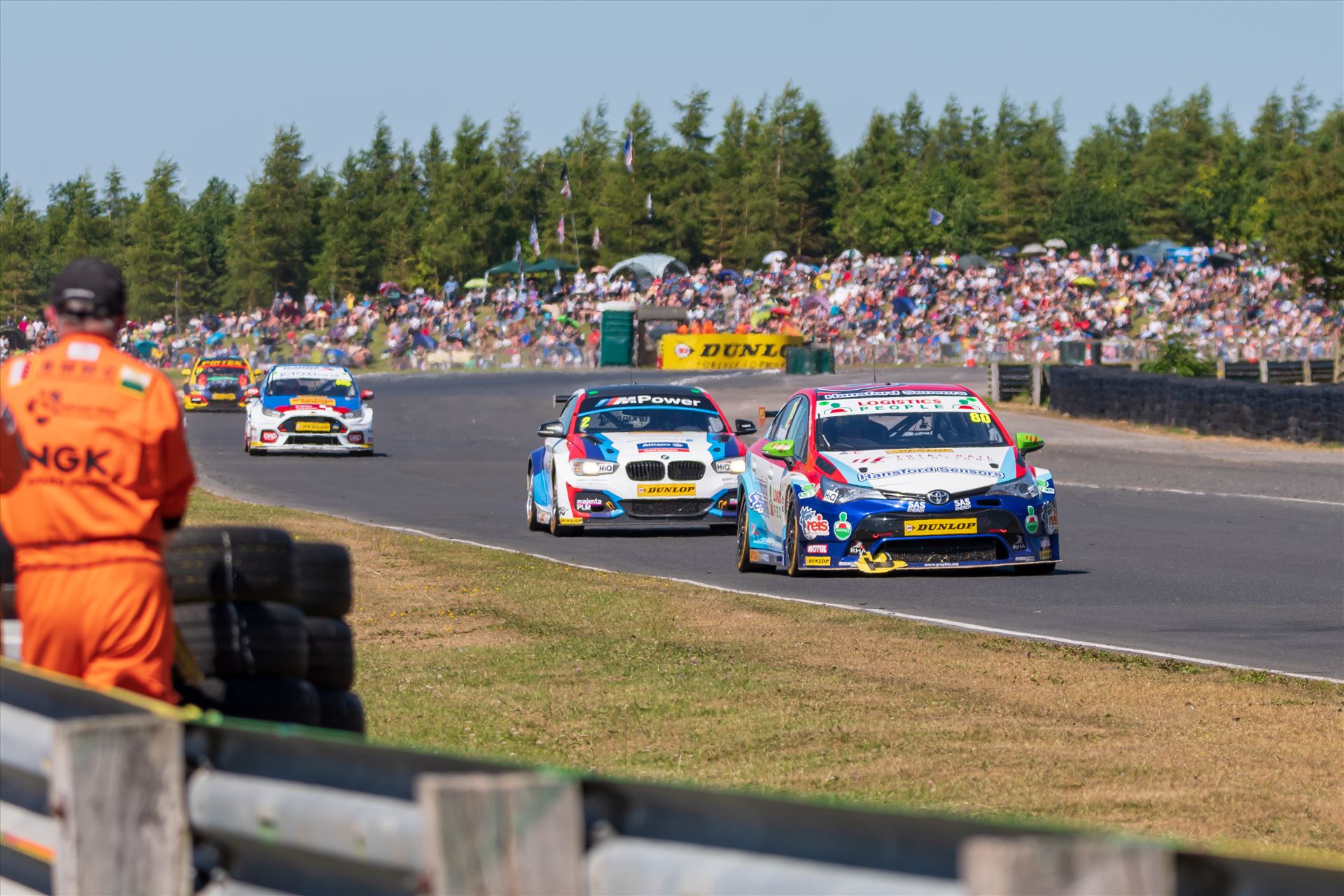 British Touring Car Championship at Croft circuit 14  by philreay