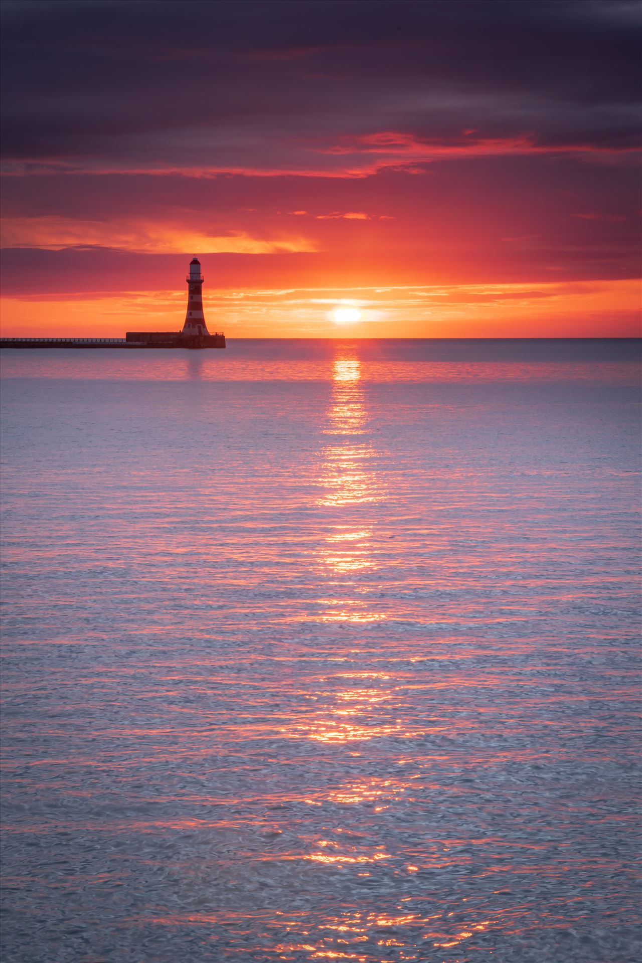 Sunrise at Roker Pier  by philreay