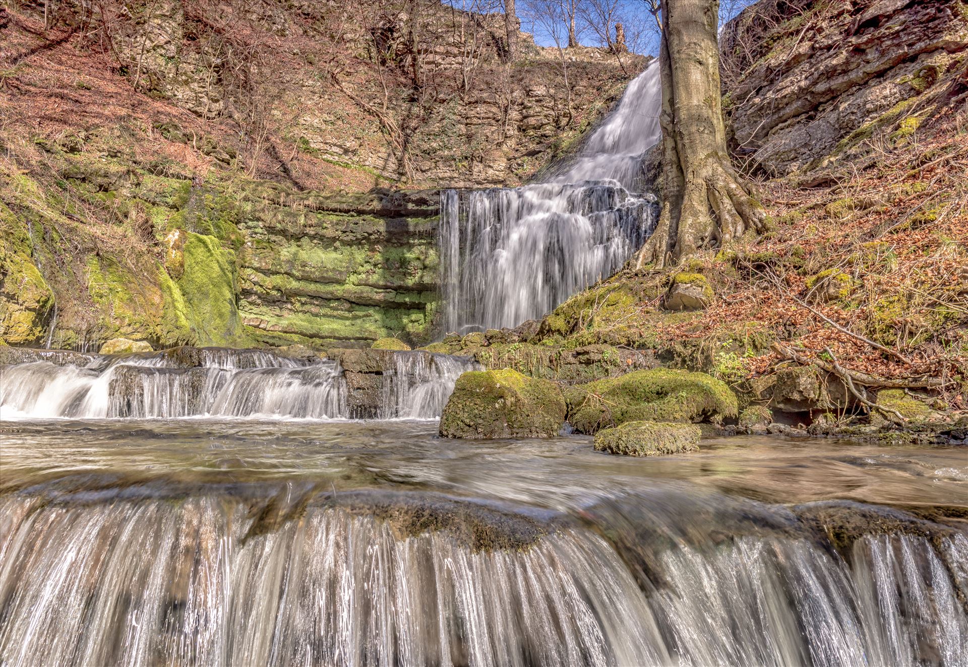 Scaleber Force Scaleber Force,a stunning 40ft waterfall, is in a lovely location a mile or so above Settle in Ribblesdale on the road to Kirkby Malham in the Yorkshire Dales. by philreay