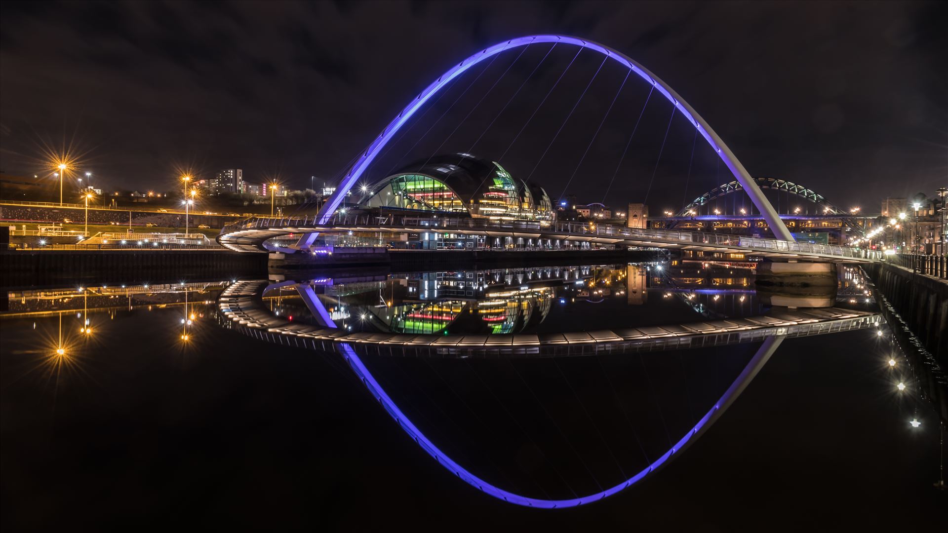 Reflections on the River Tyne 1  by philreay