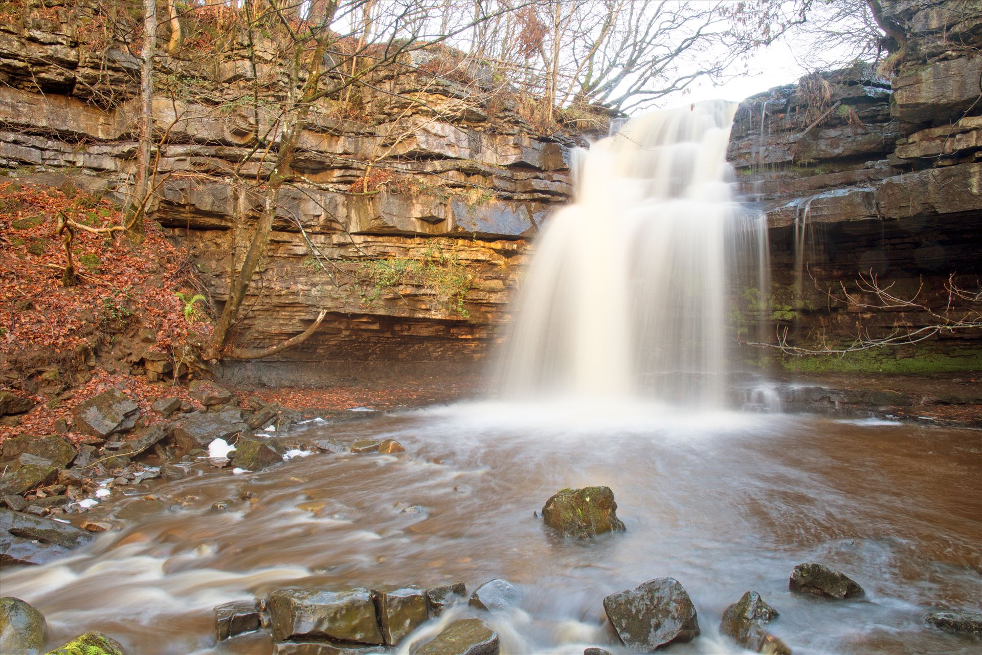 Summerhill Force Summerhill Force is a picturesque waterfall in a wooded glade near Bowlees in Upper Teesdale. by philreay