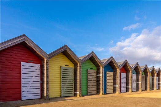 The beach huts at Blyth, Northumberland by philreay