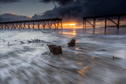 Sunrise at Steetley Pier by philreay