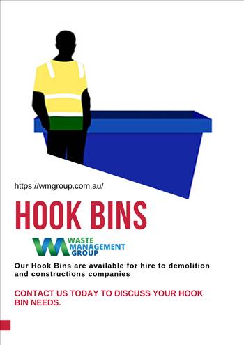 Our Hook Bins are available for hire to demolition and constructions companies, small traders and private individuals, and Waste Contractors requiring larger bins than those held on their own inventory.
