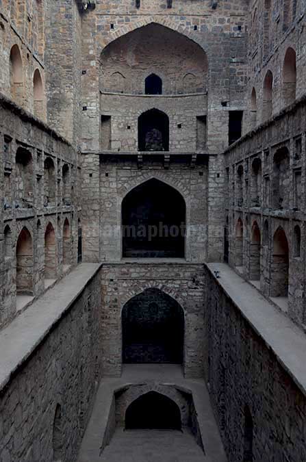 Monuments: Agrasen ki Baoli or Stepwell, New Delhi, India. (Photo: Anil Sharma) The picture of historic “Agrasen Ki Baoli” (Baoli means step well) at Hailey Road, Connaught Place, New Delhi, India. by Anil