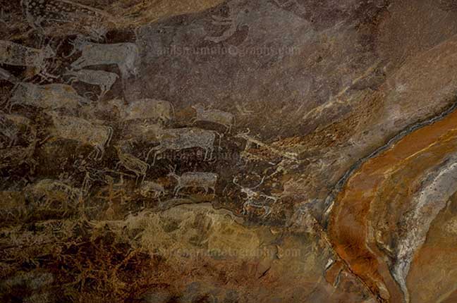 Archaeology- Bhimbetka Rock Shelters Raisen, Madhya Pradesh, India. (Photo: Anil Sharma) Rock Shelter No. III C-50 or Rock at Bhimbetka archaeological site, Raisen, Madhya Pradesh, India. by Anil