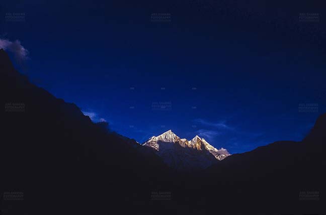 Mountains- Bhagirathi Peak (India) Snow Covered Bhagirathi Peak in Garhwal Himalayas in Uttarakhand, India. by Anil