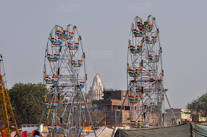 Fairs- Baneshwar Tribal Fair, Dungarpur, Rajasthan, India. (Photo: Atul Sharma) Baneshwar, Dungarpur, Rajasthan, India- February 14, 2011: Baneshwar Mahadev temple at Baneshwar, Rajasthan, India. by Anil