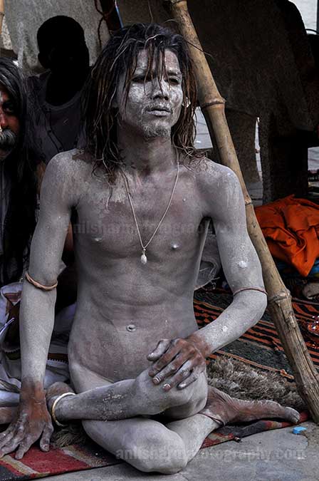 Culture- Naga Sadhu’s, Varanasi, Uttar Pradesh, India. (Photo: Atul Sharma) A young Naga Sadhu in Yogic posture at Varanasi Ghat, Varanasi, India. by Anil