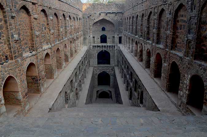 Monuments: Agrasen ki Baoli or Stepwell, New Delhi, India. (Photo: Anil Sharma) The picture of historic “Agrasen Ki Baoli” (Baoli means step well) at Hailey Road, Connaught Place, New Delhi, India. by Anil