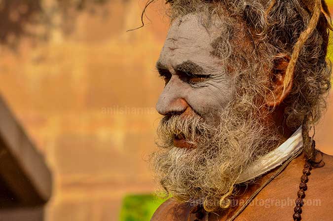 Culture- Naga Sadhu’s, Varanasi, Uttar Pradesh, India. (Photo: Atul Sharma) Smile on the face of an elderly Naga Sadhu at Varanasi Ghat, Varanasi, Uttar Pradesh, India. by Anil