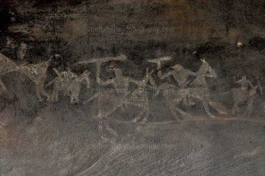Archaeology- Bhimbetka Rock Shelters (India) by Anil