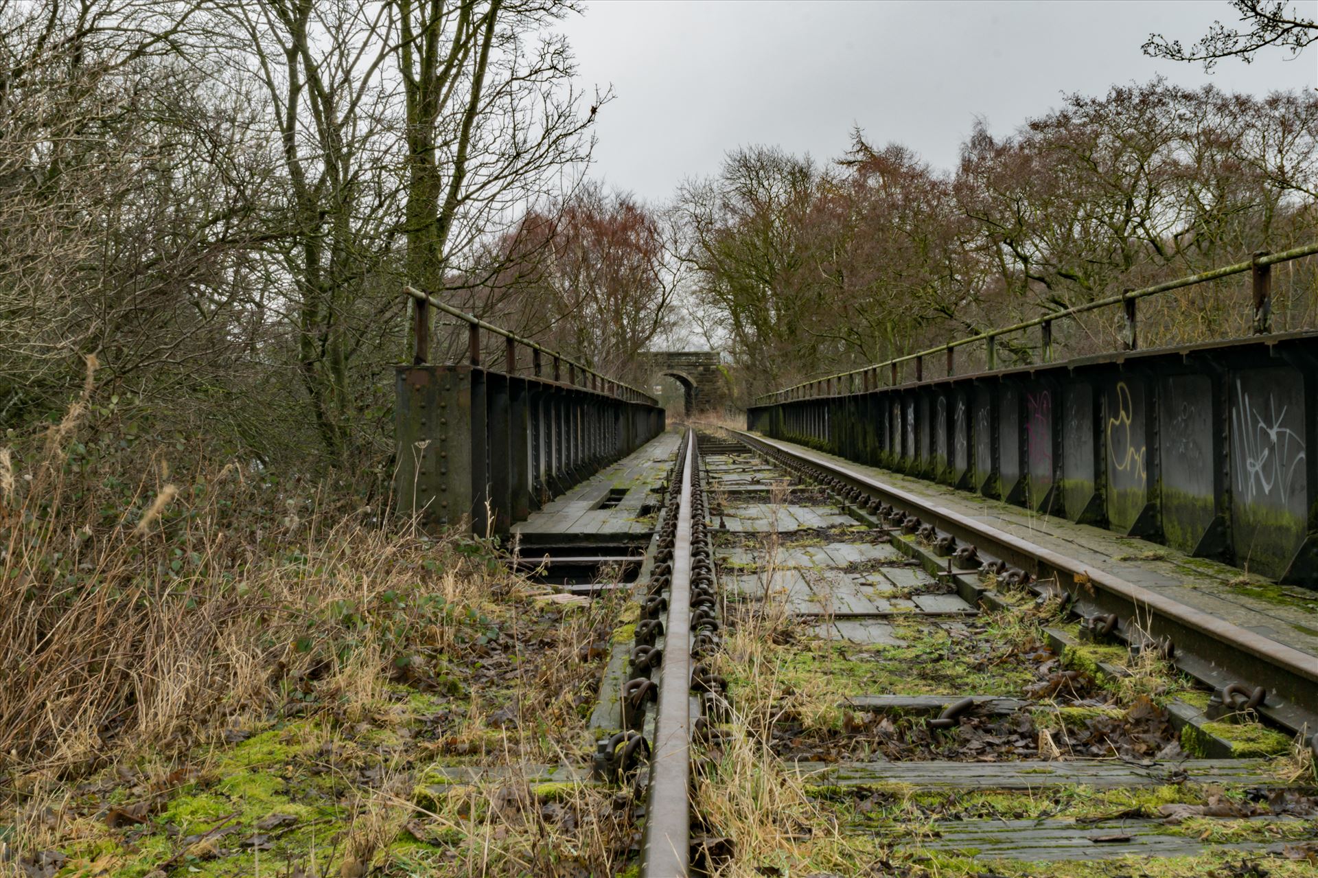 Abandoned Railway Bridge Taken on 11/01/18 near Stanhope by AJ Stoves Photography