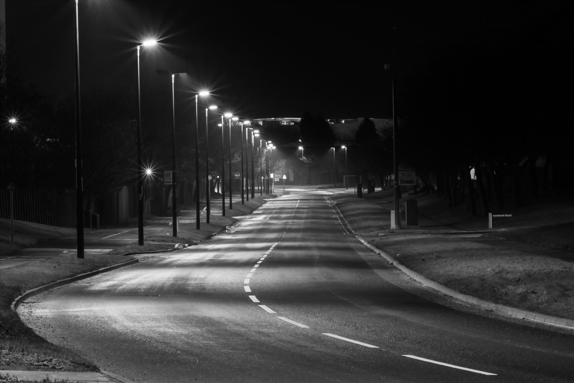 Empty Roads This was the sight that you never really see, and empty road in Middlesbrough by AJ Stoves Photography