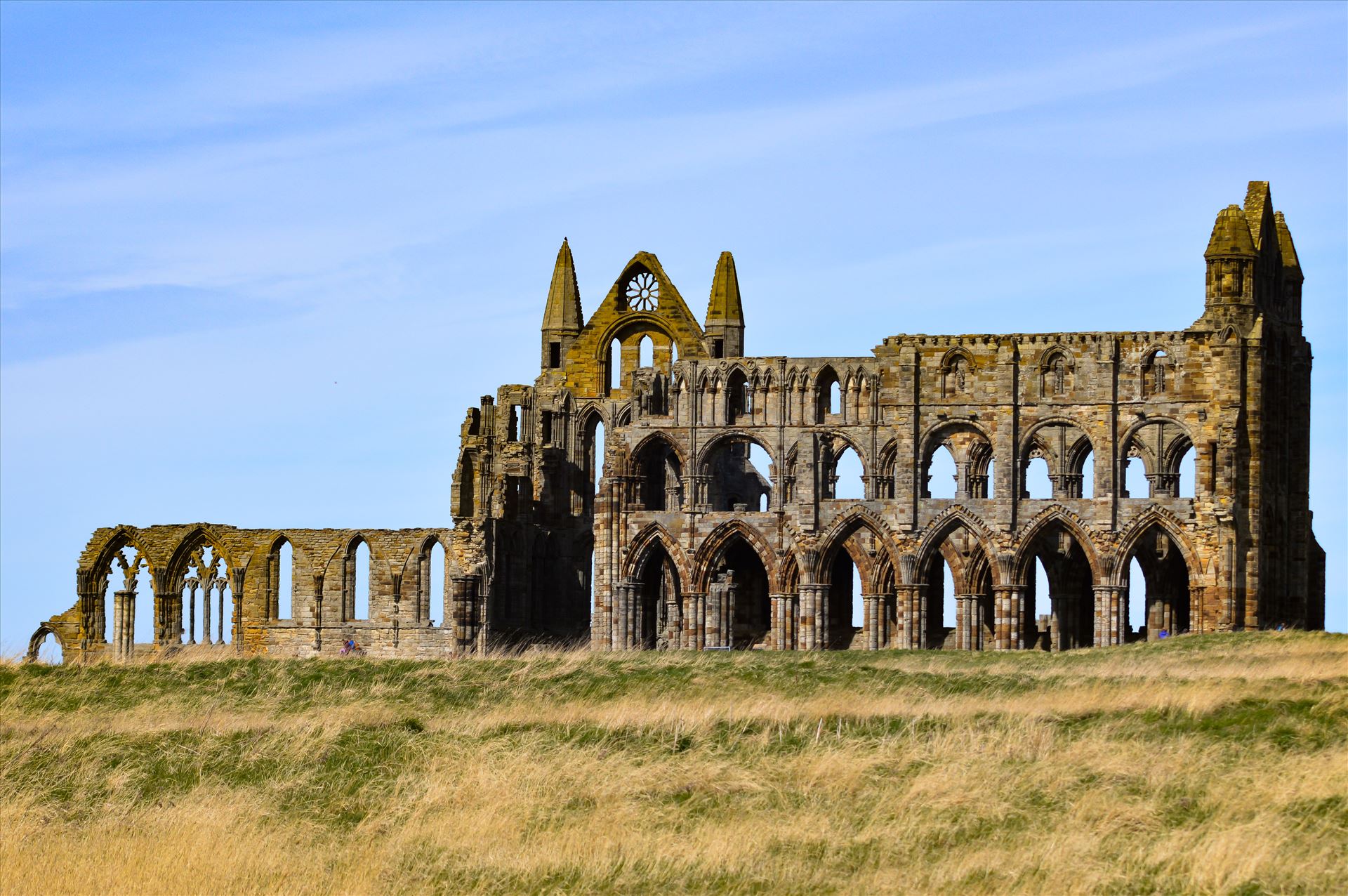 Whitby Abbey Whitby Abbey on a summers day by AJ Stoves Photography