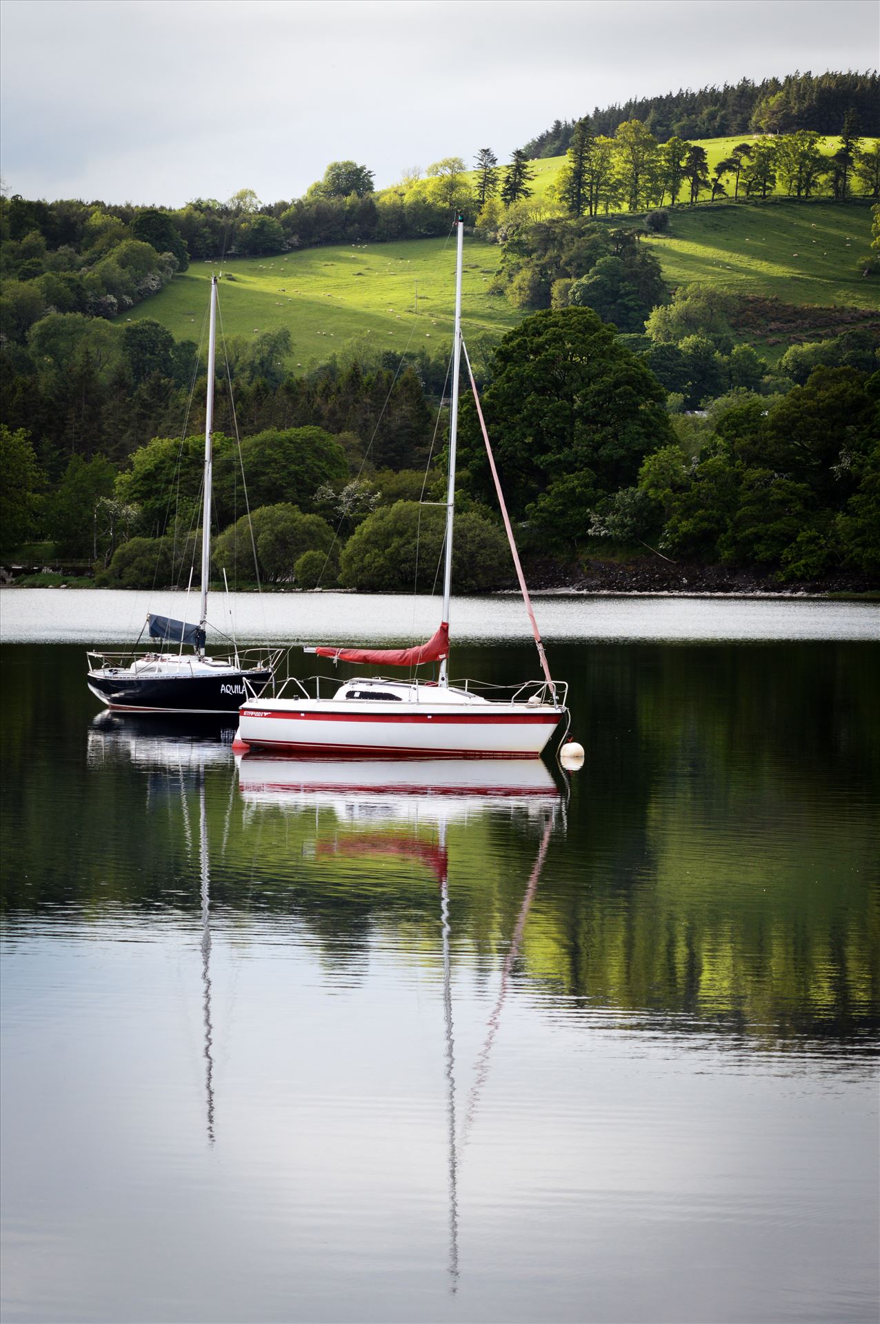 Reflections on Lake Ullswater Reflections on a Lake by AJ Stoves Photography