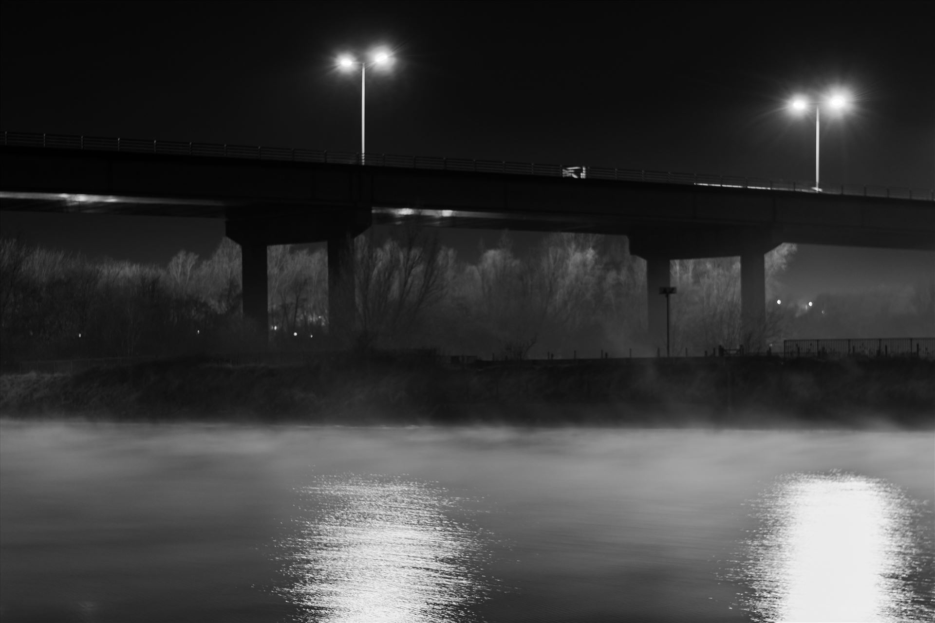 Misty River Tees Taken on the banks of the river Tees on Boxing night, by AJ Stoves Photography