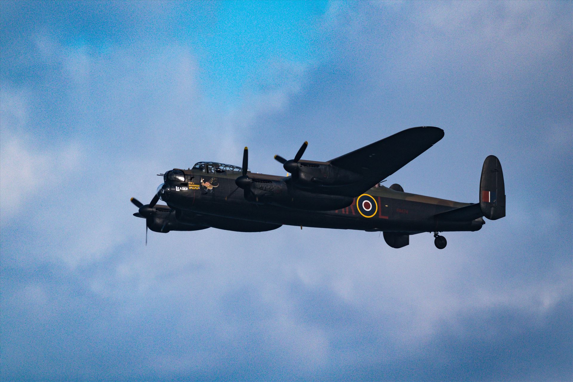 Lancaster Bomber Fly By Taken in 2017 at Sunderland International Airshow by AJ Stoves Photography