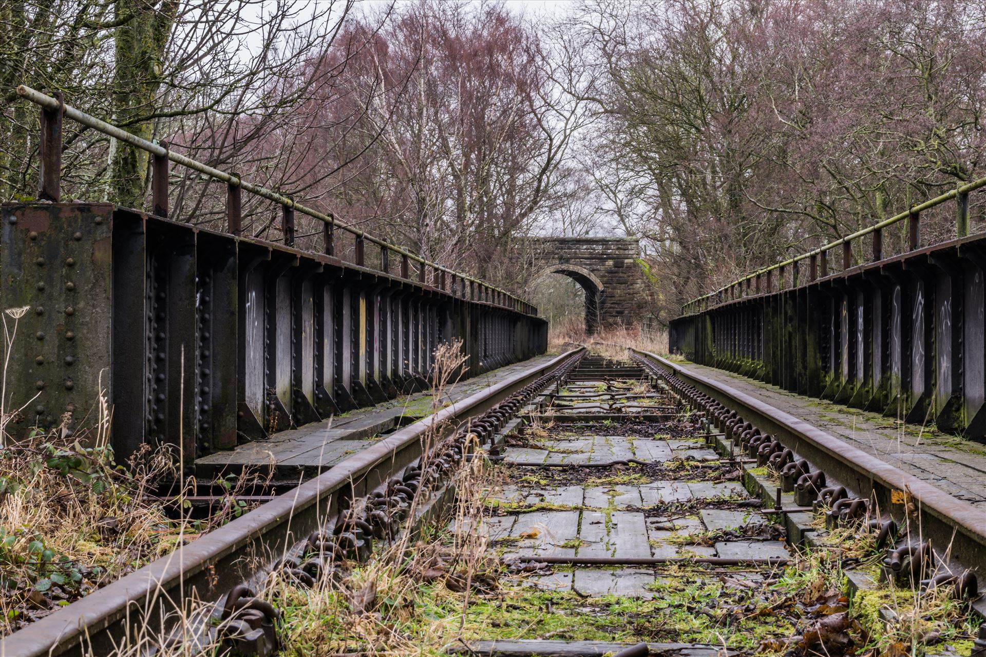 Abandoned Railway Bridge Taken on 11/01/18 near Stanhope by AJ Stoves Photography