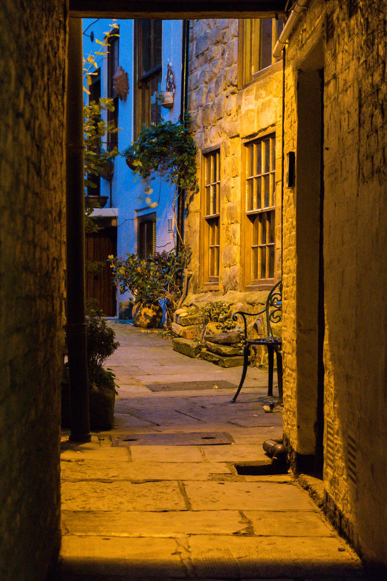 Whitby Side street or alley A side street or alley at Whitby by AJ Stoves Photography