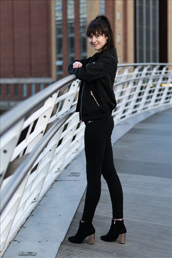 Rachel Louise Adie - Rachel Louise Adie modelling shoot at Newcastle Quayside