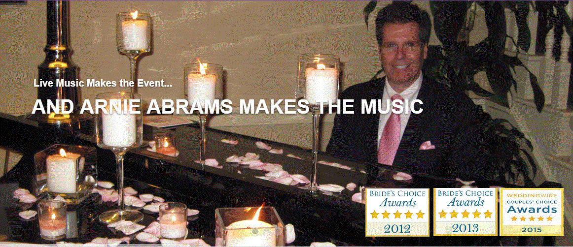 Wedding musicians NJ At Arnieabramspianist.com, we are the best wedding musicians in NJ to add a special touch to the most important event of your life – Your wedding. by arnieabramspianist