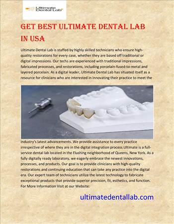 Get Best Ultimate Dental Lab in USA.jpg by Ultimatelabus