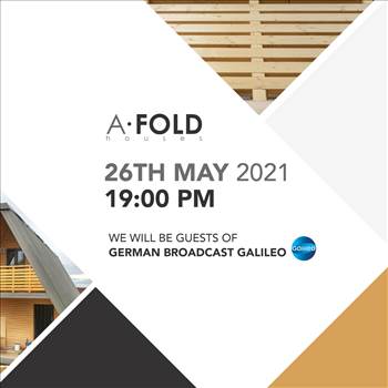 EVEN IN GERMANY THERE IS GREAT CURIOSITY FOR THE FIRST A-FOLD FRENCH HOUSE. 🇩🇪
Tonight we will be protagonists of the German TV program Galileo: we are waiting for you at 19:00 p.m. on channel Pro7!

Visit here: - https://www.a-fold.com/catalog

Fo