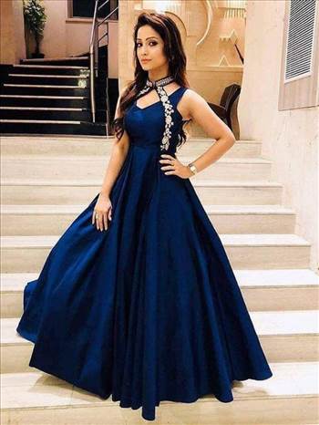 Gowns- Buy latest designer gown, party wear gown, ladies gown, wedding gown, Bollywood designer gown from ethnicplus.in. Browse from variations of gowns like Indo western gown , Off-shoulder gown, Sleeves less gown, Floor Length gown, Ruffle Gown, Gown wi