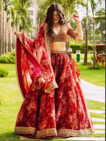 Buy Sabyasachi Maroon Floral Printed Organza Bridal Lehenga Choli for Women from Ethnic Plus at Rs 2999. Best Discount ✓ Cash On Delivery ✓ Free Shipping

Visit here:- https://www.ethnicplus.in/sabyasachi-maroon-floral-printed-organza-bridal-lehenga-cho