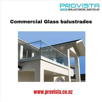 Commercial glass balustrades by Provista