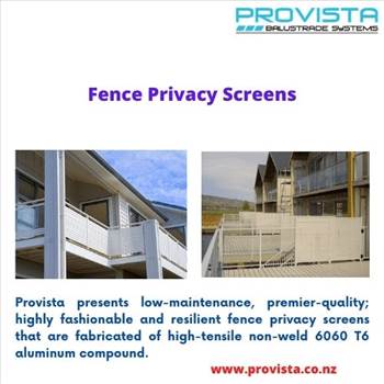 Fence privacy screens by Provista