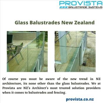 Glass balustrades New Zealand by Provista