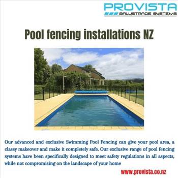 Pool fencing installations NZ - Provista is here to change the way your pool or spa area fencing used to look like, it’s time to update and upscale!  For more details, visit: https://provista.co.nz/