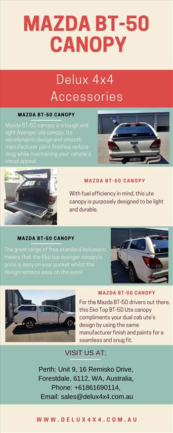 Do you want a vehicle where you can safely store your gear in the back wherever you go? Then you need Mazda BT-50 canopy that comes with lots of great features. Want to try your hand today? Then just give us a call at 618 6169 0114 today!