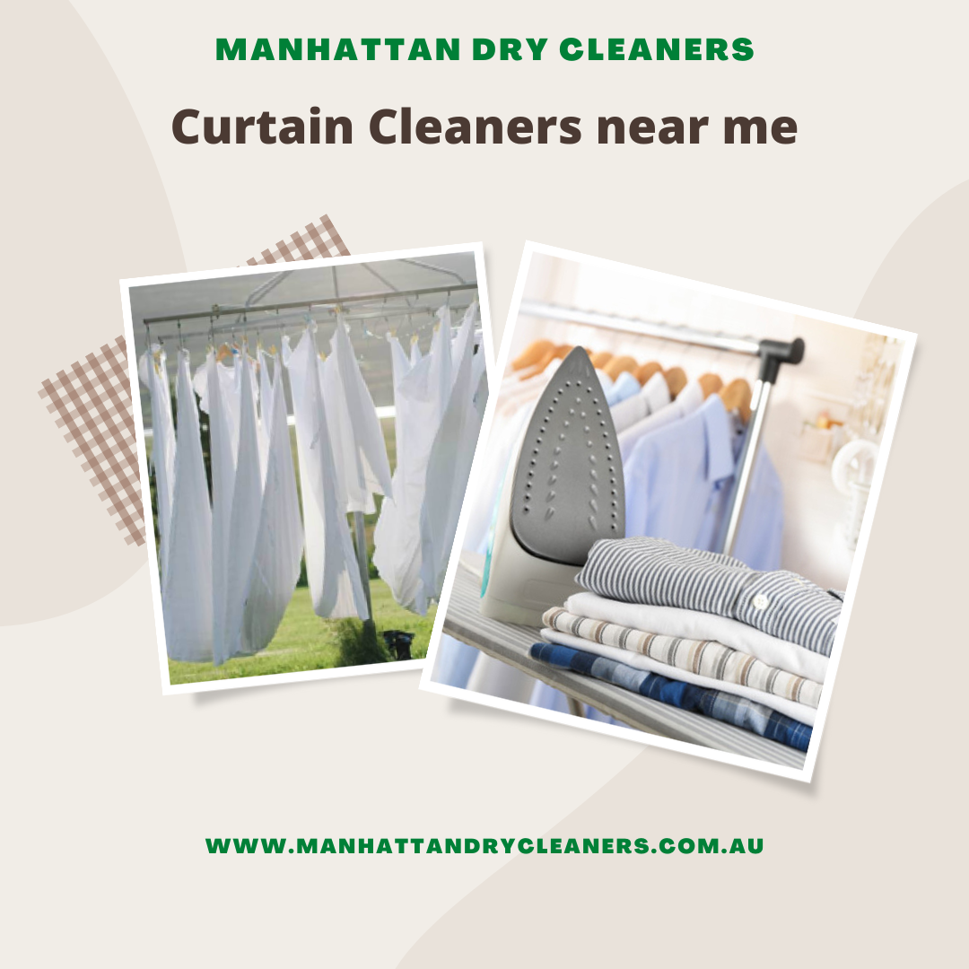 Curtain Cleaners near me.png Come to Manhattan Dry Cleaners, a 4th generation Curtain Cleaners near me benefitting the clients will highly effective dry cleaning techniques. Visit us : https://www.manhattandrycleaners.com.au/services/curtain-cleaning/ by Manhattandryau