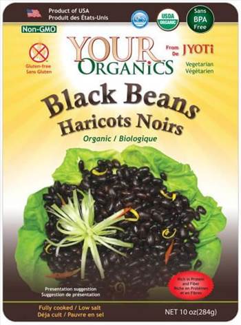 Black Beansfrom Jyoti Natural Foods-10 oz bag by jyotifoods