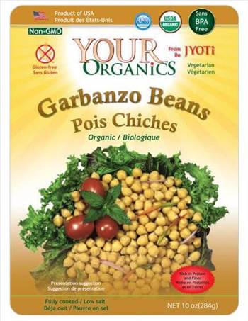 Garbanzo Beansfrom Jyoti Natural Foods-10 oz bag by jyotifoods