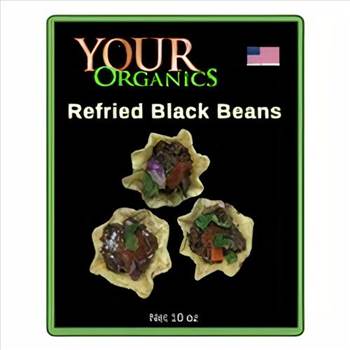 Refried Black Beansfrom Jyoti Natural Foods-10 oz bag by jyotifoods